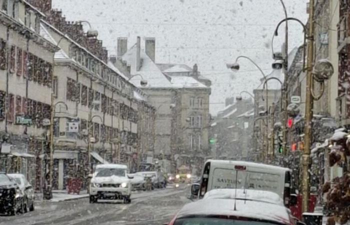 25 cm en algunos lugares, el transporte escolar se detuvo…