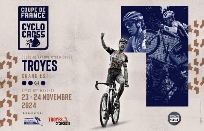 Troyes Coupe de France 23 y 24 de noviembre de 2024 participantes de ciclocross