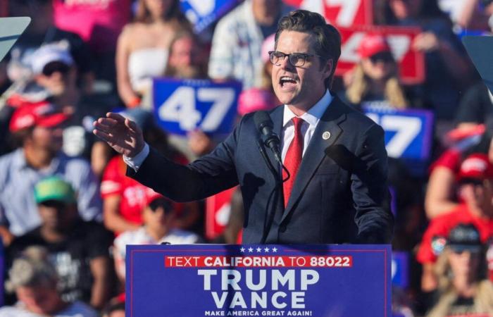 El polémico Matt Gaetz renuncia a convertirse en ministro de Justicia de Donald Trump