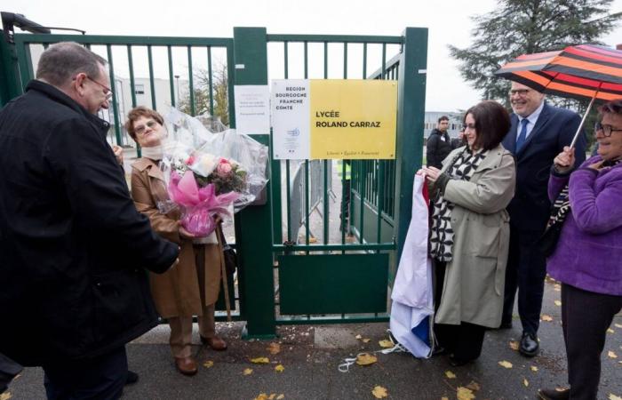 CHENÔVE: La escuela secundaria profesional lleva el nombre de Roland Carraz