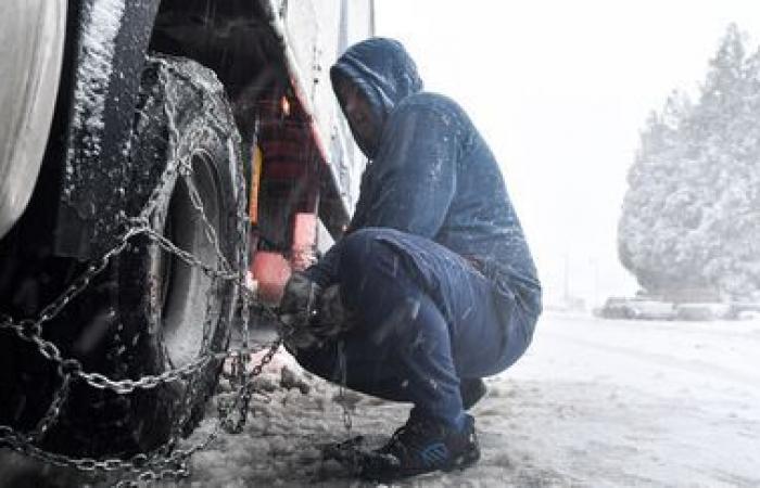 “Las condiciones están mejorando, las nevadas están disminuyendo”, según el subdirector general del departamento, responsable de planificación y movilidad.