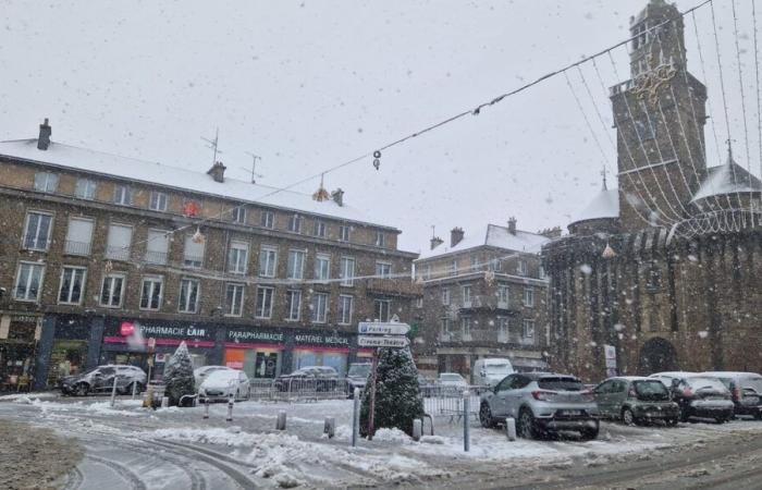 Nieve – Actualización al mediodía en Calvados y Orne