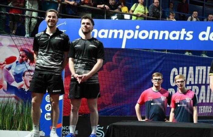 Esteban Dorr y Florian Bourrassaud en los cuartos de final de la final del circuito de dobles WTT