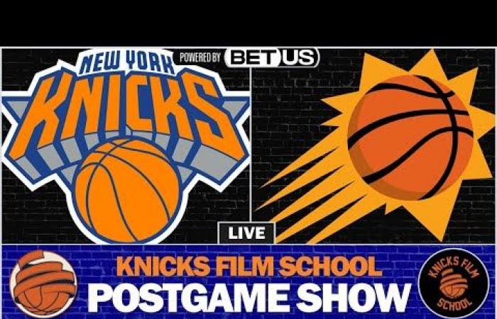 TRANSMISIÓN EN VIVO DESPUÉS DEL JUEGO | Knicks ante Suns: resumen y reacción (¡Presentado por BetUS!)