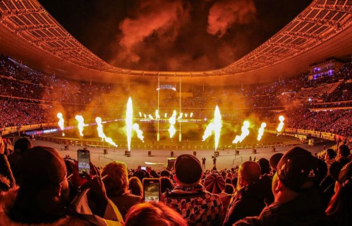 La fiesta en torno al partido Francia – Argentina