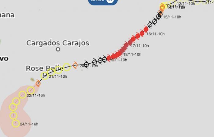 Bheki vuelve a convertirse en tormenta tropical moderada