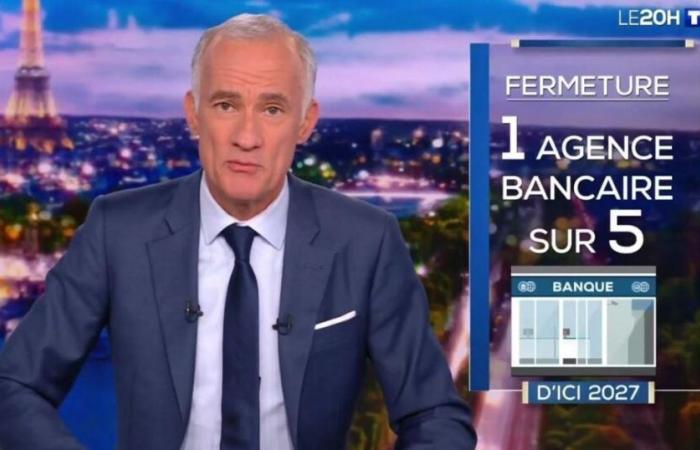 Acceso al público a las 20 h: 2 millones de espectadores de diferencia entre “20 Heures” de Gilles Bouleau en TF1 y Anne-Sophie Lapix en France 2