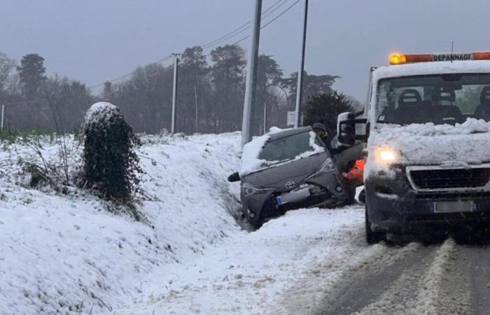 Tormenta Caetano. Actualización sobre el tráfico tras las nevadas en el Canal Sur