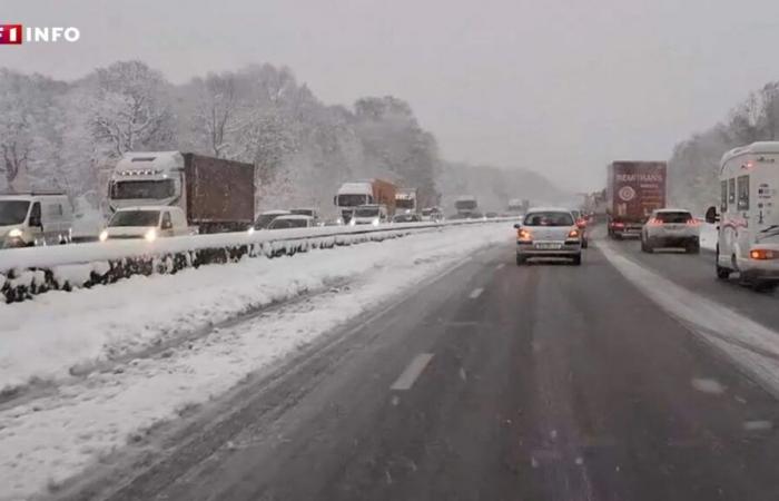 “La noche que tenemos por delante va a ser difícil”: media Francia bajo la nieve tras el temporal Caetano