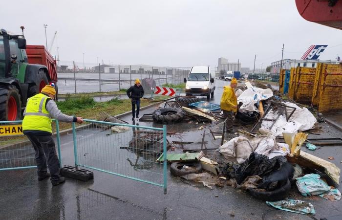 La Coordinación Rural debería salir del puerto de Burdeos el viernes por la mañana