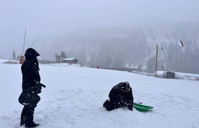 Tormenta Caetano: fuertes nevadas en las estaciones de esquí de los Alpes Marítimos este jueves, descubre las imágenes