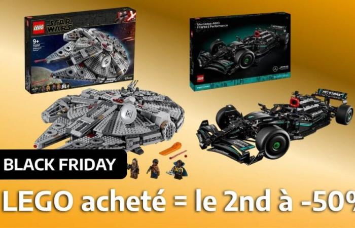 Para el Black Friday, el segundo LEGO tiene un 50% de descuento en este comerciante