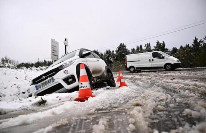 EN FOTOS. Rennes, París, Estrasburgo… Media Francia bajo la nieve tras la tormenta