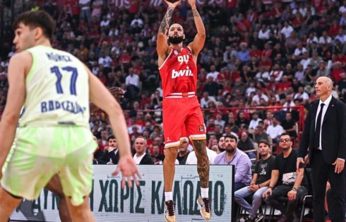 “Es pura diversión, está a la altura de mis expectativas o incluso más”, disfruta Evan Fournier, estrella del Olympiakos.