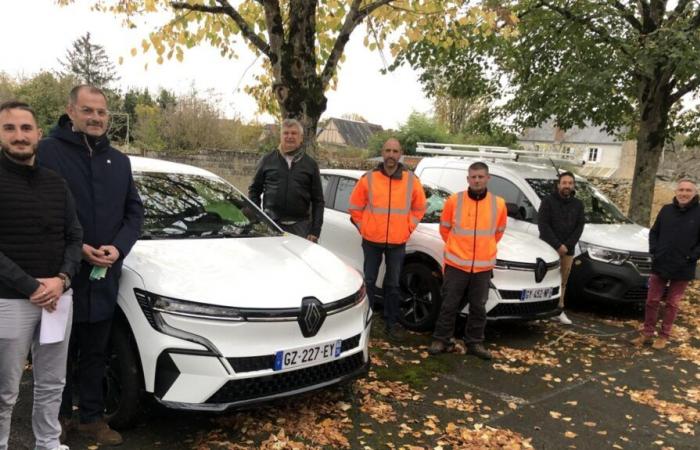 Las comunidades del valle de Creuse están equipadas con vehículos eléctricos