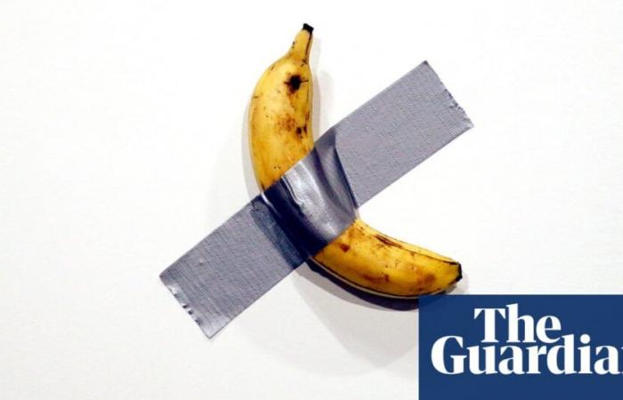 Obra de Maurizio Cattelan sobre un plátano cubierto con cinta adhesiva se vende por 5,2 millones de dólares en una subasta en Nueva York | Mauricio Cattelan