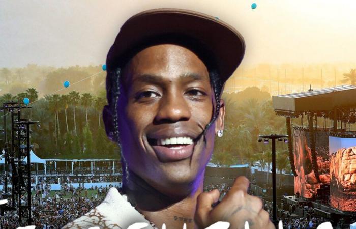 Travis Scott tocará en Coachella 2025, se une a Post Malone, Lady Gaga y Green Day