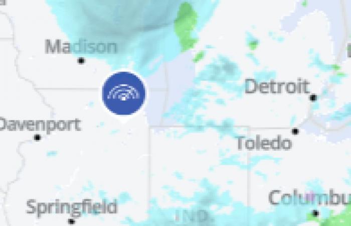 Se esperan fuertes ráfagas de nieve en el noreste de Illinois – NBC Chicago