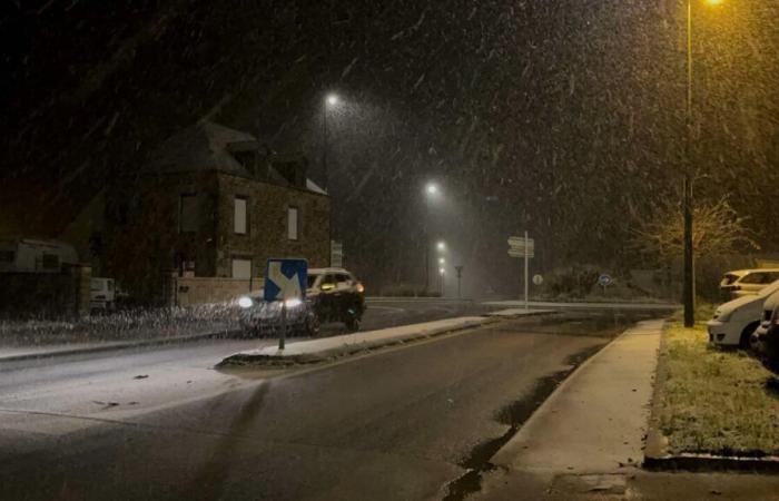 Tormenta Caetano. Cae nieve en el Canal de la Mancha, sigue la situación en tiempo real