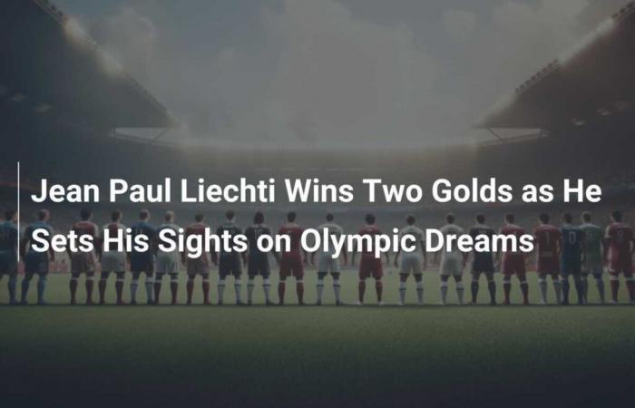 Jean Paul Liechti gana dos medallas de oro y sueña con los Juegos Olímpicos