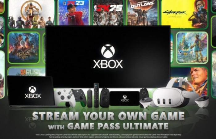 Cambio para los jugadores de Xbox, que ahora podrán jugar sus juegos vía streaming