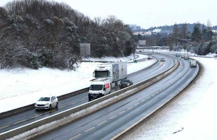 La autopista A84 está cerrada en algunos puntos entre Caen y Rennes.