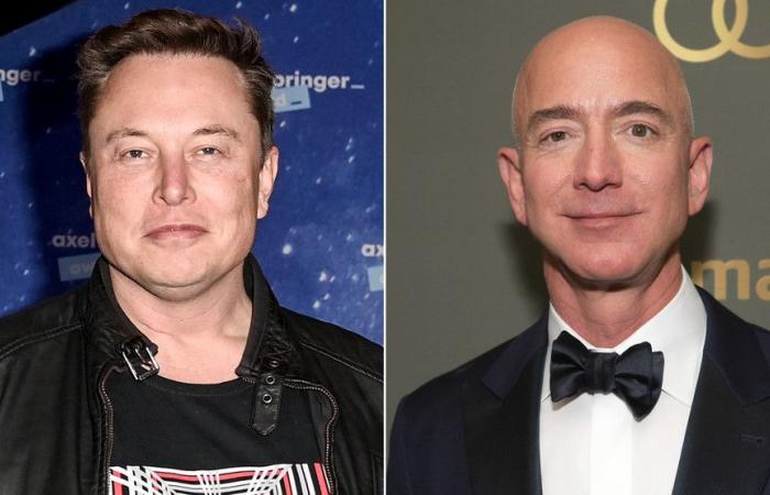 Bezos niega la afirmación de Musk de que instó a la gente a vender acciones de Tesla y SpaceX antes de las elecciones