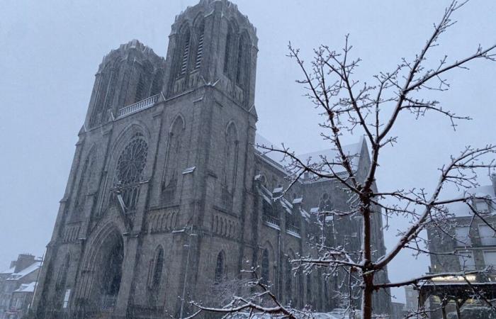 EN FOTOS. La tierra de Flers se despierta bajo la nieve: una decoración navideña