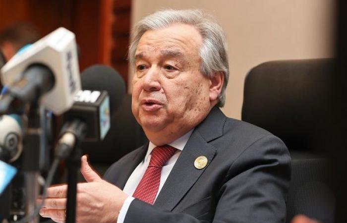 Guterres pide a los negociadores que suavicen sus posiciones