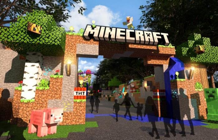 Se crearán dos parques de atracciones de Minecraft