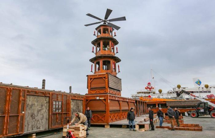 Pueblo de Navidad de Barcarès: los chalets dañados reemplazados y listos para abrir este sábado