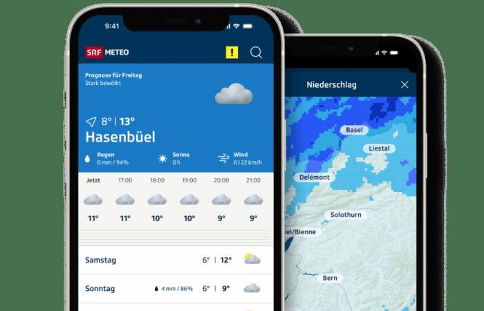 Nieve hasta las tierras bajas – Suiza invernal – Meteo