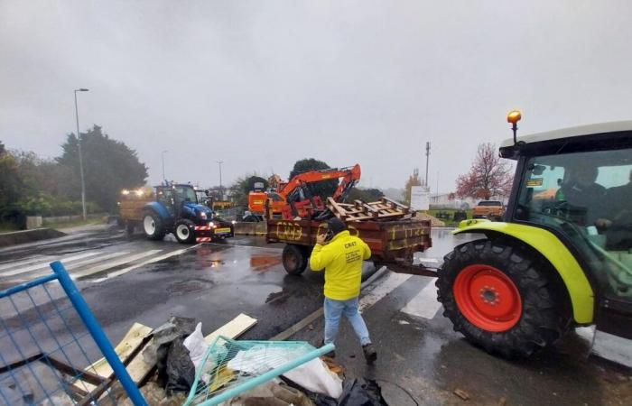 La Coordinación Rural debería salir del puerto de Burdeos el viernes por la mañana