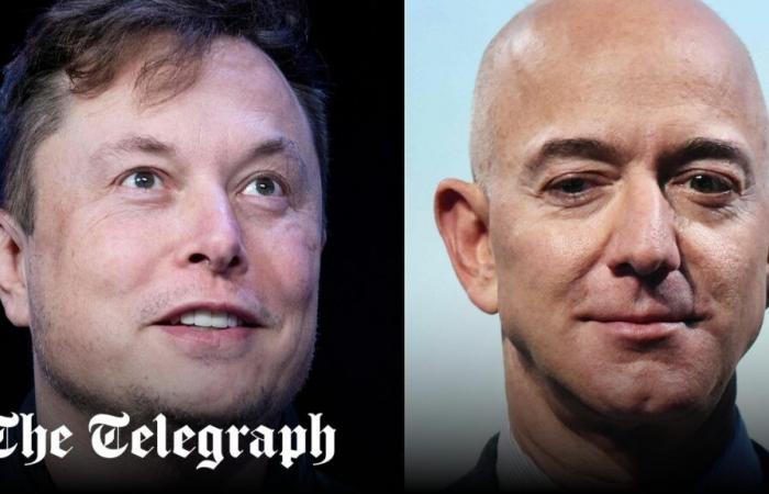 Elon Musk reaviva la disputa con Jeff Bezos por la predicción electoral del jefe de Amazon