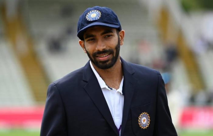 ¿Cuándo fue la última vez que Jasprit Bumrah fue el capitán de la India en un partido de prueba?