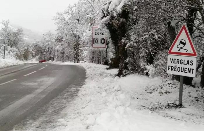 Los Alpes Marítimos afectados por cuatro medidas de vigilancia, incluidas la nieve y el hielo, este jueves