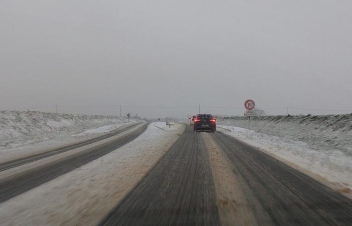 El Pays de Vitré bajo la nieve este jueves por la mañana, el tráfico interrumpido