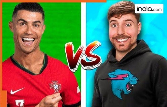 Cristiano Ronaldo vs MrBeast, el futbolista estrella reta al rey del contenido online