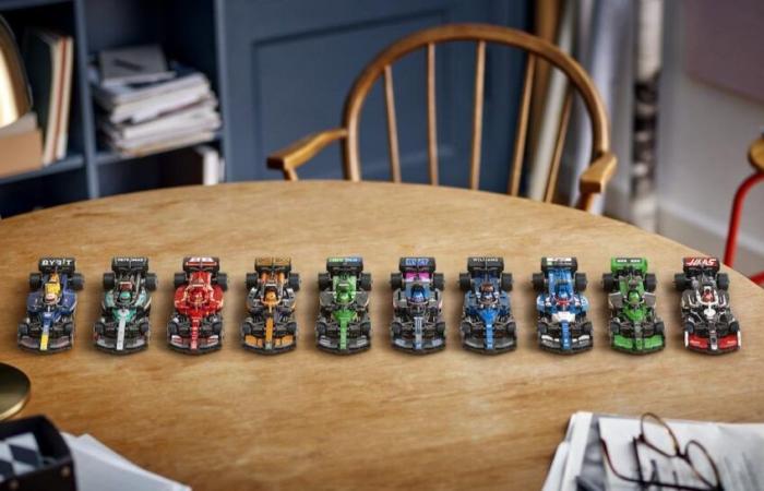 Los aficionados a la F1 disfrutarán de estos nuevos tipos de Legos, para todos los equipos y todos los presupuestos