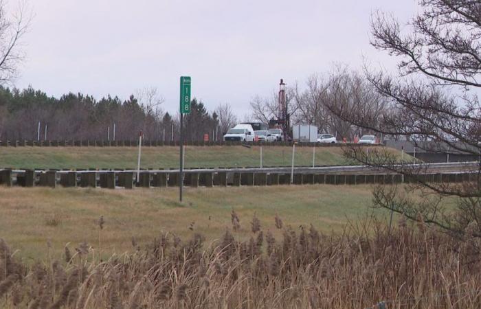 Fuga de gas en Pointe-du-Lac: la parte este de la autopista 40 sigue cerrada