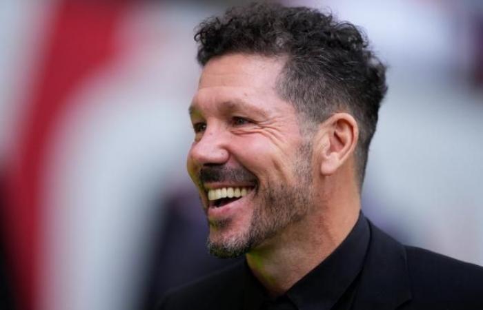 Diego Simeone vivirá su partido número 700 en el banquillo del Atlético de Madrid