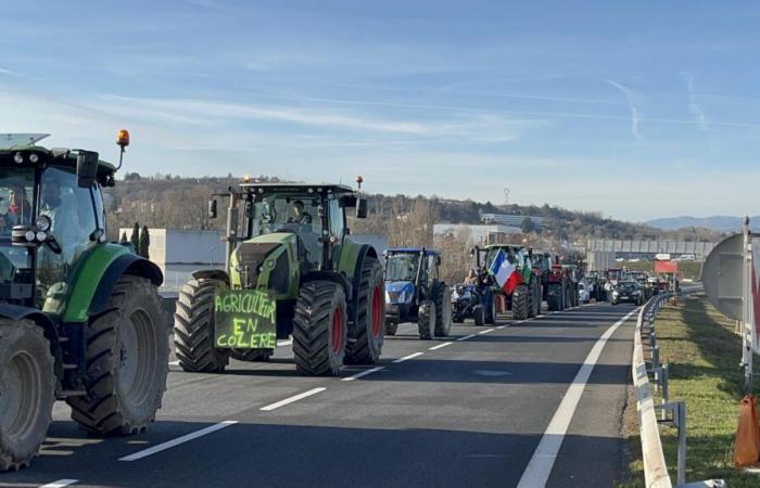 Ira de los agricultores: operación caracol en la A43 este viernes en Nord-Isère