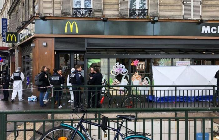 París: un sexagenario asesinado a tiros en un McDonald’s del siglo XVIII