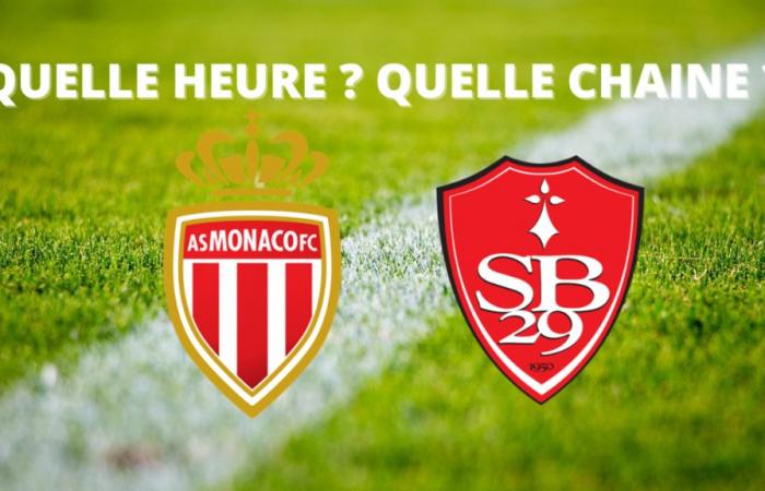 Mónaco – Brest: ¿a qué hora y en qué canal ver el partido en directo?