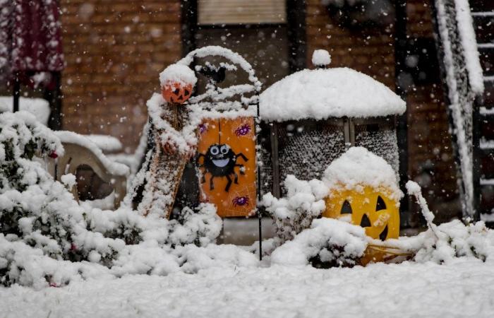 ¿Qué es normal para la primera helada y la primera nevada del otoño?