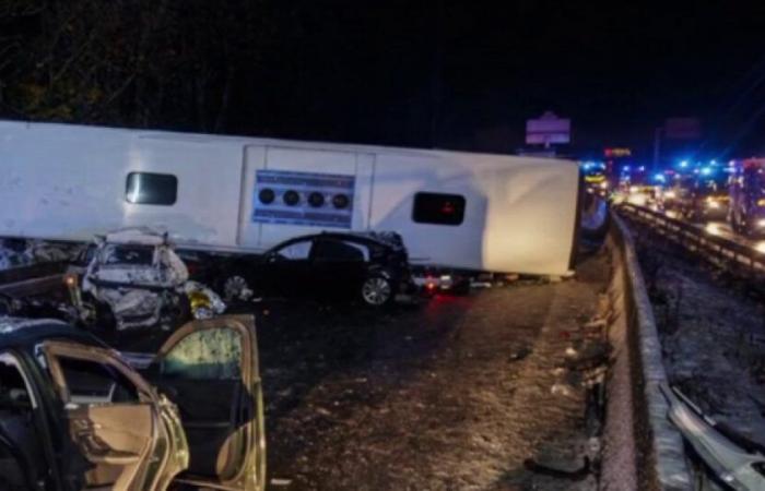 Tormenta Caetano: accidente en una carretera nevada en Val-de-Marne, varios heridos graves: Noticias