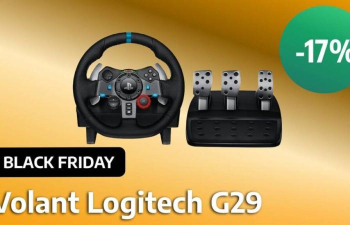 Black Friday: a este precio, el volante Logitech G29 para PS5 y PC con pedalera no debe ser dejado pasar por todos los fanáticos de los juegos de carreras