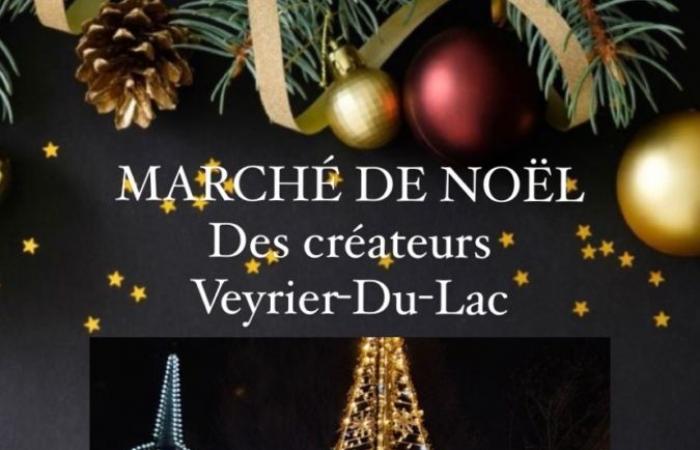 ¡Primera edición del mercado navideño de los diseñadores en Veyrier-du-Lac este domingo 24 de noviembre de 2024!