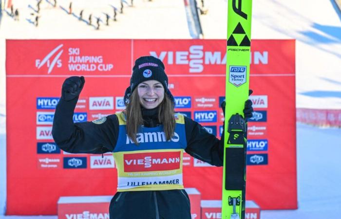 Salto de esquí | “Tengo que mantener la calma, saber conducir y divertirme”: un año después de ganar y llevarse el dorsal amarillo, Joséphine Pagnier regresa a Lillehammer, la tierra de sus hazañas | Revista nórdica | Biatlón n°1