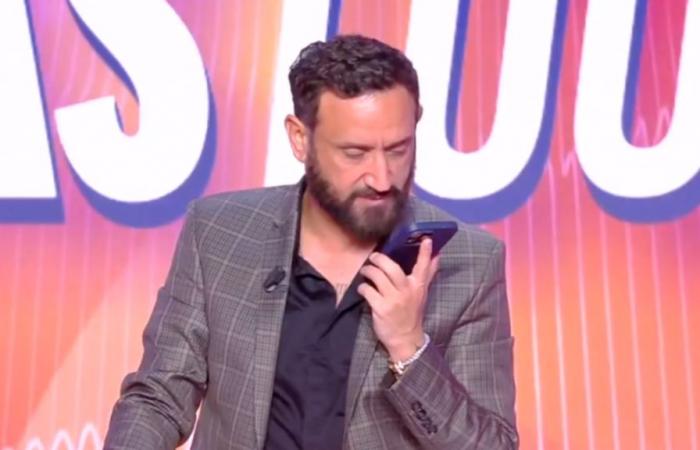 “Tengo un gran problema con mis hijos”: llamado en vivo por su hija, Cyril Hanouna hace una triste observación (VIDEO)